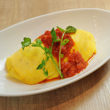 Rice omelet