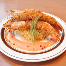 Deep-fried shrimp