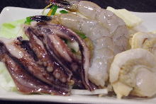 Seafood teppanyaki