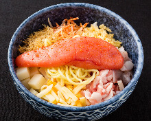 Salted cod roe monja