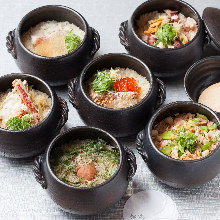 Donabe Gohan (rice in an earthen pot)