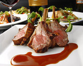 Charcoal grilled meat
