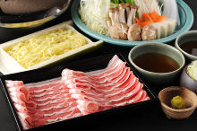 Pork shabu-shabu Pork shabu-shabu