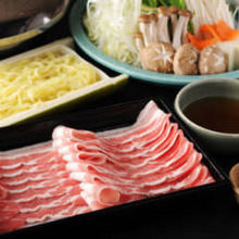 Pork shabu-shabu