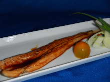 Simmered conger eel