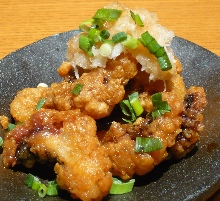 Fried octopus