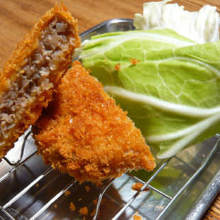 Minced meat cutlet