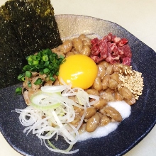 Natto (fermented soybeans)