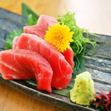 Fatty bluefin tuna sashimi