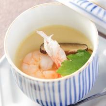 Chawanmushi (steamed egg custard)