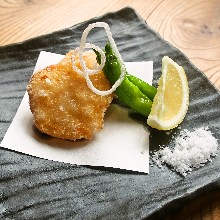 Fried minced fish
