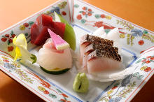 Assorted sashimi, 3 kinds