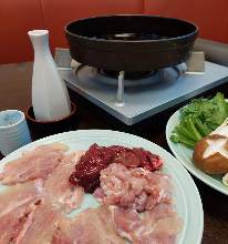 Chicken sukiyaki
