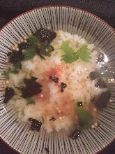 Ochazuke(rice with tea)