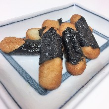 Lightly fried Japanese yam