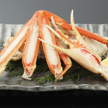 Snow crab sashimi