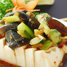 Green pepper tofu