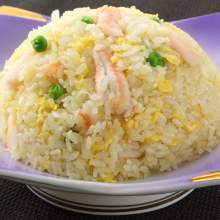 Fried rice with crab