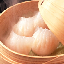 Shrimp gyoza