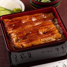 Unaju (broiled eel and rice) meal set