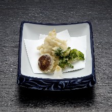 Eel tempura