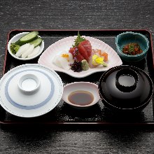 Sashimi set meal