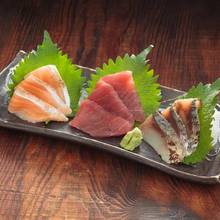 Assorted sashimi, 3 kinds