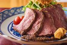 Miso-Marinated Roast Beef