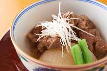 Beef Tendon and Daikon Radish Stew