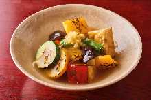 Kamakura/Shonan Vegetables and Atsuage in Starchy Sauce