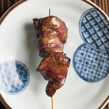 Grilled gizzard skewer