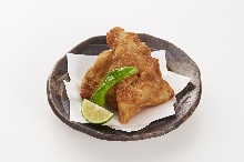 Fried Japanese pufferfish