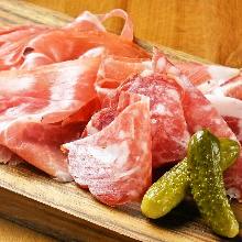 Assorted prosciutto