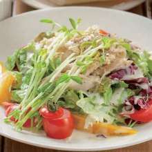 Steamed chicken salad