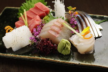 Assorted sashimi, 5 kinds