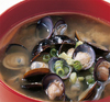 Miso Soup with Basket Clams Miso Soup with Basket Clams