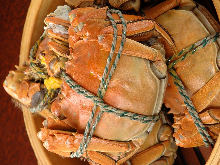 Boiled crab