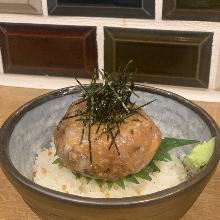 Kaisen chazuke (seafood and rice with tea)