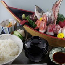 Sashimi set meal