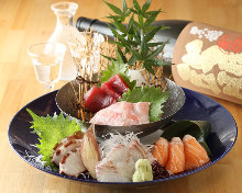 Assorted sashimi, 5 kinds