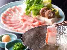 Seafood shabu-shabu