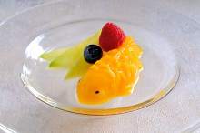 Mango pudding