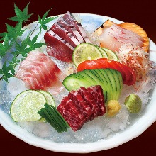 Assorted sashimi, 3 kinds