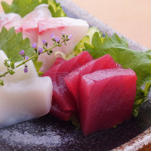 Assorted sashimi, 3 kinds