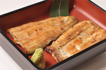 Grilled eel without seasoning