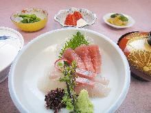 Sashimi set meal