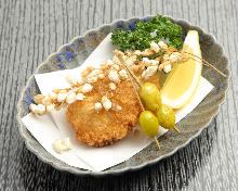 Fried Japanese pufferfish