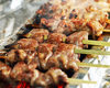 Assorted grilled skewers