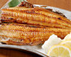 Grilled atka mackerel