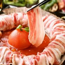 Pork shabu-shabu